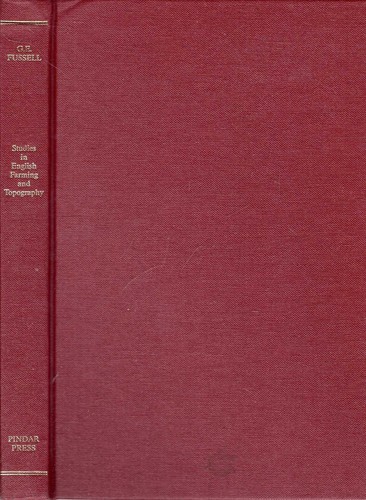 Fussell george edwin studies - fussell,,