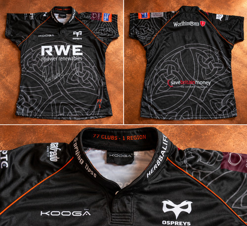 Ospreys richard fussell signed - ospreys,