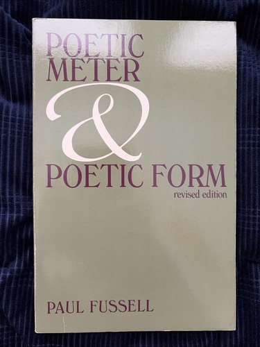 Poetic meter and - meter, form